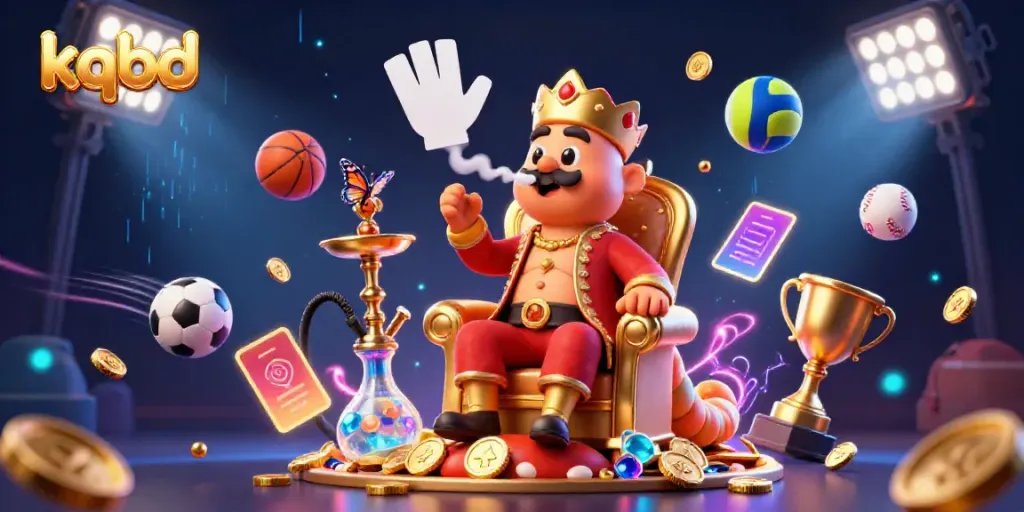 Experience dynamic sports betting with kqbd's animated characters and engaging elements.